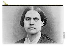 Susan B. Anthony, American Civil Rights #1 Zip Pouch by Photo Researchers,  Inc.