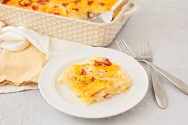 This easy breakfast casserole with ham, cheese, and potatoes is a fulfilling way to start the day. Scalloped Potatoes And Ham Recipe Lil Luna