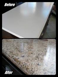 painting kitchen counters