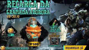 Se você desejar poderá entrar em contato com o desenvolvedor de suporte app. Novo Evento De Recarga Da Granada Abobora No Free Fire Free Fire Mania