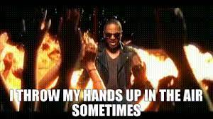 Download throw my hands up in the air boldtruetype font. Yarn I Throw My Hands Up In The Air Sometimes Taio Cruz Dynamite Int L Version Video Gifs By Quotes D1000556 ç´—