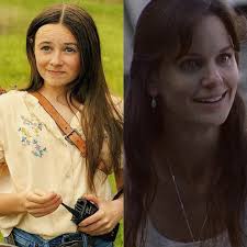 Walking Dead comparison of the actress's playing Judith and her Mom, Lori.  As the seasons go by, the resemblance gets closer and closer. Excellent  casting choice.