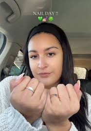 Nail day!!! 💚🍀🤩 #nailinspo #nailsoftiktok #fyp #springnails