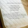 Remove the cover and then sprinkle it on both sides of the pillow. 1