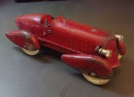 Vintage 1930 S Wyandotte Boat Tail Streamline Racer Pressed Steel Toy Race Car Wyandotte Pressed Steel Toy Toys Vintage Toys