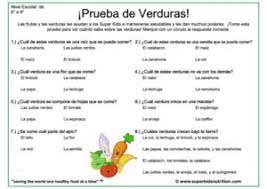 Plus, they tend to lighten the mood and make people smile. Vegetables Quiz Spanish Superkids Nutrition