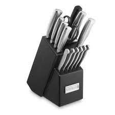 Add to your cutlery collection with one of these beautiful new kitchen knives. Cuisinart 15 Piece Stainless Steel Hollow Handle Knife Set With Block Kitchen Knives Knife Block Set Knife