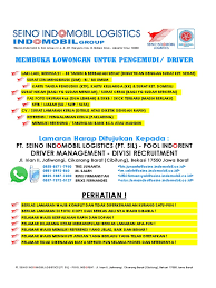 Driver pabrik, security/secwan , cleaning service; Loker Driver Pdf
