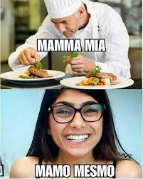 Here we go again with the memes. Mamma Mia Meme Chef