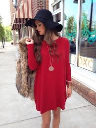 Red Black And Brown Outfits Bright Colors To Add To Your Fall Closet Fashion Style Winter Date Night Outfits