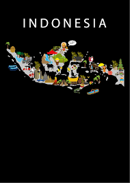 Background bingkai undangan pernikahan png. Maison Maps Indonesia Desain Pamflet Peta Indonesia