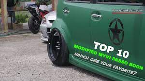 All jdm decals are custom made to your specifications of size and color. Top 10 Best Compilation Modified Myvi Passo Boon Nov 2016 Youtube