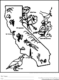 Welcome to the sunny state of california! Pin On Coloring Pages