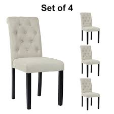 Homy Grigio Aristocratic Style Dining Chair Noble And Elegant Solid Wood Tufted Dining Chairs Upholstered Fabric Dining Room Chair Set Of 4 Beige Buy Online In Antigua And Barbuda At Antigua Desertcart Com Productid