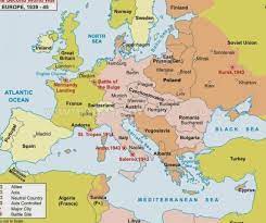 North africa sometimes grouped with the middle east mapa. Africa Map Ww2 Map Of Europe And North Africa