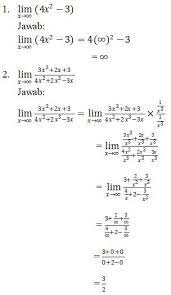 Kita ingat bentuk umum dari deret geometri adalah. Contoh Soal Dan Pembahasan Limit Tak Hingga Fungsi Aljabar Kumpulan Contoh Surat Dan Soal Terlengkap