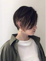 ショート インナーカラー 朝霞台 北朝霞 l013321647 ブロッサム 朝霞台店 blossom のヘアカタログ ホットペッパービューティー ハイライト 黒髪 エモヘアー ハンサムショート