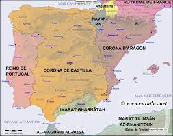Euratlas Periodis Web Map Of The Iberian Peninsula In 1400 The iberian abyssal plain, off the west coast of portugal and current sediment outcrops from the iberian peninsula mesozoic basins.