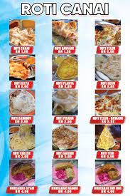 Roti canai or roti prata or flatbread, is a dish can be found in several countries in south east asia. Pin On Food Industry Business Accessories