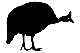 Download Guinea Fowl Bird Silhouette Graphic By Idrawsilhouettes Creative Fabrica SVG Cut Files