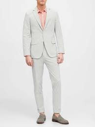 Poshmark makes shopping fun, affordable & easy! Slim Seersucker Suit Jacket Banana Republic