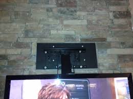Will heat from the fireplace damage the tv? Mounting Tv To Previous Stone Fireplace Installation Help Diy Home Improvement Forum
