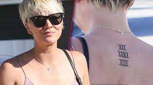 Kaley cuoco's first tattoo is a chinese symbol, meaning faith, on her lower back. Regretful Kaley Cuoco Covers Up Her Tattoo Of Wedding Date With Ex