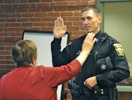PHOTOS: Town Welcomes Three New Police Officers, Promotes Fire Lieutenant