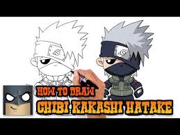 Kakashi hatake is a famous character from an animated cartoon series of japanese manga movie ' naruto'. How To Draw Kakashi Hatake Naruto Youtube Chibi Anime Chibi Kakashi