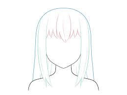 Gambar anime keren pensil romantis. Cara Menggambar Rambut Anime Dan Manga Untuk Karakter Cewe Anidraw