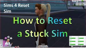 Nov 21, 2014 · you'll need the transfer sims between households option (icon with 2 opposing arrows). Sims 4 Reset Sim Sim Stuck Reset Object Debug Updated 2021