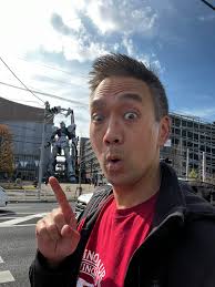 Gundam model showcase and display