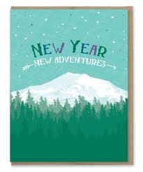 New Year New Adventures Card Cards New Adventures Holiday Greeting Cards