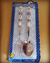 ③to prevent scratching the surface, do not use sharp objects or steel balls to clean and. Sendok Garpu Doraemon Panjang 18cm Bahan Stainless Steel Harga Rp37 500 How To Buy Ketik Nama Barang Nama Lengkap Alama Doraemon Dora Outfit Accessories