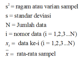 Jika data mewakili seluruh populasi, gunakan fungsi stdevp. Cara Menghitung Standar Deviasi Rumus Dan Contoh Nya