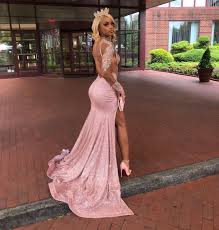 Micah Leia On Instagram Thats Why I M Crowned Queen And I Ain T Looking For The Prom Kin In 2020 Black Girl Prom Dresses Prom Girl Dresses Senior Prom Dresses