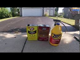 It's covered with vinyl siding. How To Remove Blacktop Sealcoating Or Tar From Concrete Or Brick Asphalt Sealer Removal Youtube