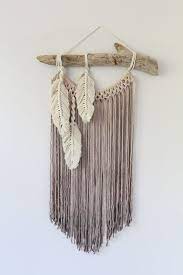 Support artisans and see why over 1000+ customers love us! Modern Macrame Feather Wall Hanging Macrame Feathers Boho Image 1 Macrame Feather Wall Hanging Feather Wall Hanging Macrame Wall Hanging Diy