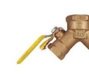 1" Dual- Y Ball Valve