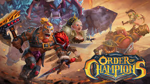 Order Of Champions Poster 3d Rpg Online Strategy Rpg Fantasy Game Art Ios Games Game Design