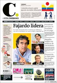 Manténgase informado sobre las noticias de colombia en el tiempo.com. Newspaper El Colombiano Colombia Newspapers In Colombia Friday S Edition December 22 Of 2017 Kiosko Net