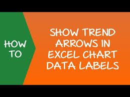 To create a drop down list in excel, you need two things: Show Yoy Change And Up Down Trend Arrows In Excel Chart Data Labels Youtube