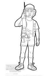 Many objects can be used as coloring objects, ranging from animals, plants. Stranger Things Coloring Pages Free Printable Coloring Pages For Kids