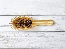 It also works great for running color through your hair. Bass Brushes Bamboo Wood Hair Brush Ecolife Box