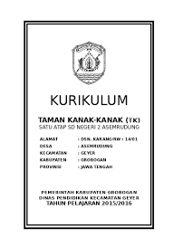 Maybe you would like to learn more about one of these? Top Pdf Sertifikat Tk Paud Terbaru 2016 Nomor 123dok Com