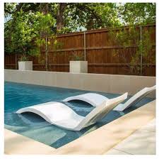 25% off 188 x 71cm pvc air mattress lounger float mat inflatable float bed swimming pool random color with headrest 0 review cod. Anyone Have A Source For These Ledge Lounge Chairs That Isn T 650 Any Cheaper Option Pools