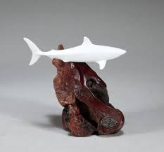 Mako Shark Sculpture New Direct From John Perry 6 In Long Figurine Statue