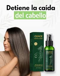 🌿 Spray Crecimiento del Cabello OUHOE&trade; ✨ Ra&iacute;ces fuertes, crecimiento real  ✨ &iquest;Notas ca&iacute;da de cabello o zonas con poco volumen? Este spray es tu nuevo  aliado. Estimula el cuero cabelludo y
