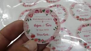 Selain daripada itu, kami turut. Sticker Doorgift Kahwin Siap Segera Sticker Lorak 0129886061 Youtube