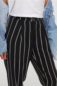 Black And White Striped Jeans Womens Pdp Black And White Pants Wide Leg Pants Outfit Stripe Pants Outfit